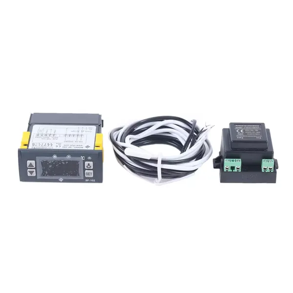 Cyfrowy regulator temperatury Inteligentny regulator temperatury -45～+45℃ z czujnikiem temperatury 220V