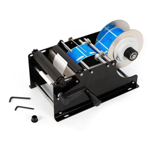 220 V Mała etykieciarka MT-30 15-120 mm Maszyna do etykietowania okrągłych puszek